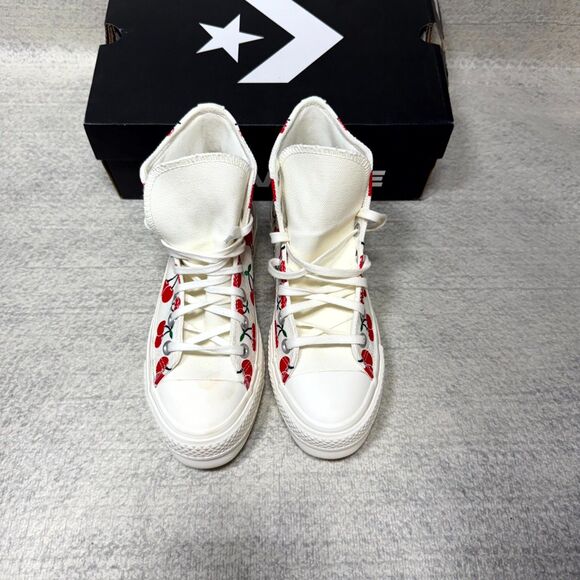 Converse Lift Festival Women's Platform Shoes Cherry Print‎ Size 6 NEW - Picture 10 of 11